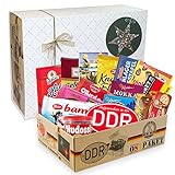 Geschenkbox Weihnachten DDR Spezialitäten Schokolade, Schokobox XL Weihnachten Geschenk Ost Produk