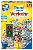 Ravensburger Lernspiel Rund um den Verkehr 24997, Kinderspiel, ab 5 Jahren, für 2-4 Sp