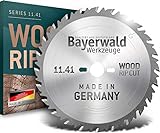 Bayerwald - HM Kreissägeblatt - Ø 400 mm x 3,5 mm x 30 mm | Langschnitt Flachzahn (28 Zähne) | präzise Zuschnitte, Quer-/Längsschnitte in Holz & Edelhölzer | mit Kombinebenlö