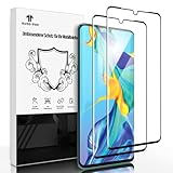 Schutzfolie für Panzerglas für Huawei P30 Pro / New Edition, (2 Stück) 9H Härte Anti-Kratzen Folie, 3D-Volle Bedeckung Keine Blasen, HD Klar Panzerfolie Displayschutz Schutzglas für Huawei P30 Pro - 2