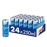 Red Bull Energy Drink Sea Blue Edition Juneberry - 24er Palette Dosen Getränke, EINWEG (24 x 250 ml)