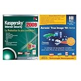 Kaspersky Internet Security 2009 (3 postes, 1 an) + Acronis True Image 10 [Import]