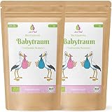 JoviTea® Babytraum Tee BIO 2er Sparset – Traditionelle Rezeptur - spezielle Kräutermischung – aus kontrolliert biologischem Anbau. 100% natürlich und ohne Zusatz von Zucker - 2x75g
