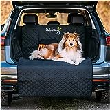 Rudelkönig Kofferraumschutz mit Ladekantenschutz - Wasserabweisend & Pflegeleicht - Gesteppte Hundedecke mit Aufbewahrungstasche - Universale Auto Schutzmatte für H