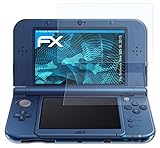 atFoliX Schutzfolie kompatibel mit Nintendo New 3DS XL 2015 Folie, ultraklare FX Displayschutzfolie (3er Set)