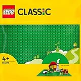 LEGO Classic Grüne Bauplatte, quadratische Grundplatte mit 32x32 Noppen als Basis für Konstruktionen und für weitere Sets 11023