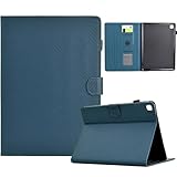 Tablet-Schutzhülle für Samsung Galaxy Tab S6 Lite 2024/2022/2020, Modell SM-P610/P613/P615/P619, schlankes PU-Leder, mehrere Winkel, Ständer, Flip-Cas mit Kartenfach und automatischer Wak
