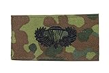 Unbekannt Abzeichen Fallschirmjäger US-Paratrooper Textil Aufnäher Springerabzeichen US