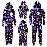 Bedrucktes Halloween-Kostüm Baby s Halloween Print Hooded Romper(Damen,#030,XXL)