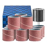 PFERD Schleifhülsen-Set, 13-tlg. | Korund Ø30x30mm A40, 60, 80, 150 inkl. Halter mit Schaft-ø 6mm | 42298004 - für universelle Anwendung