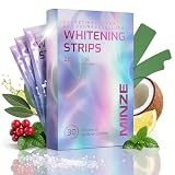 Schonende Zahnaufhellung Whitening Strips - (28 Stripes) Bleaching Zähne frei von Peroxid für strahlendes Lächeln - schonend Zähn Aufhellung - teeth whitening strips zahnbleaching 14 Anwendung