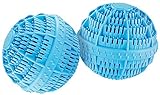 Rosenstein & Söhne Waschkugel: Keramik-Wäscheball mit 80 Mineralstoffen 2er-Set (Waschbälle, Waschkugeln, Waschmaschine)