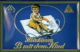 Buddel-Bini Versand Blechschild Heizkissen B mit dem Kind DDR VEB Nostalgieschild Schild Retro Rek