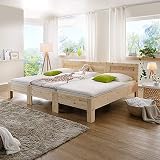 Rima Original Familienbett 270x200cm | Modell RÜGEN | Zirbe massiv | N