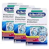 Dr. Beckmann Maschinen Entkalker 2 x 50g - Gegen hartnäckigen Kalk (3er Pack)