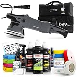 Poliermaschinen Set: chemicalworkz DA9 Pro Max Exzenter Poliermaschine + Sonax Politur Set + Royal Pads Premium Polierpads + Dr. Wack Versiegelung für Lack + Zubehör | 20-teilig
