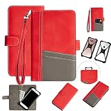 K-S-Trade Qualitativ & Innovativ Handy Schutzhülle Für Asus ROG Phone II Hülle Portemonnee Brieftasche Klapphülle Kartenfächer Flip Wallet C