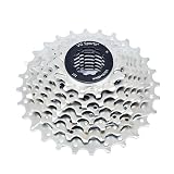 CaFfen Fahrrad Zahnkranz 8 9 10 11 Geschwindigkeit Velocidade Rennrad Freilauf Rennrad Kassette 8v 9v 10v 11v 28t 32t Fahrrad Freilauf Bike Kettenrad Fahrrad Ritzel(9s 11-32T Silver)