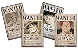 Close Up One Piece Poster 4-er Set Filmplakate Wanted (61cm x 91,5cm)