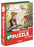 Pettersson und Findus feiern Weihnachten. Puzzle im Buch. 100 T