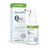 QuinoMit Q10 Fluid mit Selen: Nahrungsergänzungsmittel mit flüssigem Ubiquinol, der bioaktiven Form von Q10 und N