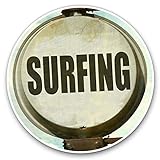 Vinyl-Aufkleber (2 Stück) 25 cm – Surfschild Surf Surfer #2473