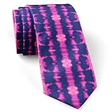 IUBBKI Herren Krawatten Batikmuster Herren Krawatte Extra Lange Krawatte Mode Krawatten für Männer Geschenk Business, Siehe Abbildung