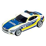 Carrera GO!!! Mercedes-AMG GT Coupé Polizei I Rennbahnen und lizensierte Slotcars | bis zu 2 Spieler | Für Jungs und Mädchen ab 6 Jahren & Erw