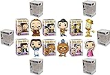 Funko + Protector: Beauty and The Beast 30th Pop! Disney Vinyl Figure (Bundled with ToyBop Box Protector Collector Case) (Set of 6)