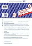 AVERY Zweckform 2882 Formular Datenschutzbeauftragter (nach DSGVO, A4, selbstdurchschreibend, 2-fach Satz, Datenschutzformular) 5 Stück weiß