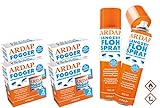 ARDAP Set 2 x 400 ml Flohspray + 8 x 100 ml Fogger gegen Flöhe und Ung