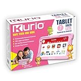 KURIO Tab Lite - Kinder-Tablet - Sicher online - mit Kindersicherung - Spritz- und stoßfeste Schutzhülle - 32 GB - 7'' Display - Pink