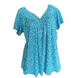 2025 Tee FüR Damen - Casual Bluse Tops Einfarbig Elegante Hohle Spitze Basic Tee Shirts Slim Fit Sternenhimmel Sommers Shirts Bunte Drucken Tops Sportshirt Party Clubwear Performance KostüM