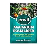 Envii Aquarium Equaliser – pH Wert Senker Aquarium – Wasseraufbereitung für Aquarien – pH Aquarium – Behandelt 500 Liter PH Puffer und Stab