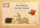 Eine Blume für den Hasen / Kamishibai Bildkarten: Eine Geschichte über Farben. 12 Bildkarten für das E