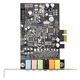Wrtysully PCIe 7.1 Kanal Sound Karte Stereo Surround Sound PCI-E Integriertes 7.1 Kanal Audio Audio System CM8828