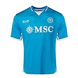 SSC Napoli Herren Maglia Replica Home Ea7 T-Shirt, Haushalt, XL