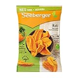 Seeberger Kaki: Extra große getrocknete Stücke sonnenverwöhnter Kaki-Früchte - exotisch & fruchtig im Geschmack - ohne Zuckerzusatz, vegan (1 x 110 g)