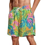Herren-Strand-Shorts, Sommer-Shorts, schnelltrocknend, Board-Shorts, leichte Badeshorts, atmungsaktive Sport-Shorts mit Taschen, Strandurlaub-Shorts, modische Urlaubs-Shorts, lockere Passform,