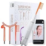 GESS SuperNova Darsonval Hochfrequenz Akne, Haarausfall, Faltenreduzierung, Kosmetisches Gerät für Hautpflege-System, schönes Gesicht ohne Ak