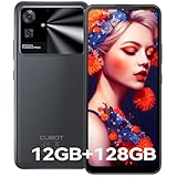 CUBOT Note 21 Smartphone 12GB(6GB+6GB) RAM 128GB ROM TF 1TB Expand 6,56'' Bildschirm Android 13 Handy ohne Vertrag 50MP Kamera 5200mAh 4G Dual SIM Octa Core GPS OTG Schw