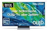 Samsung OLED-Fernseher GQ65S95BATXZG (Deutsches Modell), integriertes Alexa, Dolby Atmos, 'LaserSlim'-Design, Neural Quantum Prozessor 4K, Smart TV [2022], 65 Z