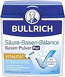 Bullrich Säure-Basen-Balance Basen-Pulver PUR | Mit Zink für einen ausgeglichenen Säure-Basen-Haushalt | Vegan | Frei von Zusatzstoffen | 200 g