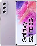 Samsung Galaxy S21 FE 5G Smartphone ohne Vertag, 6.4 Zoll Dynamic AMOLED Display, 4.500 mAh Akku, Android 12 to 13 - Deutsche Version (128 GB, Lavender), (SM-G990)