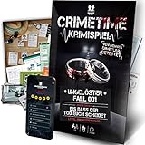 CRIMETIME Krimispiel - Fall 001 - Bis DASS der Tod euch scheidet - Escape Room Spiel - Tatort, 1-6 Sp