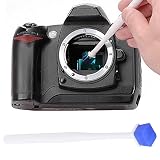Reinigungsstift, Kunststoff + synthetische Latex-Digitalkamera Sensibilisierende Reinigungsstiftbürste, Reinigungsset CMOS/CCD-Sensor Universal(Blau)