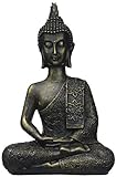 Zen'Light Figur Buddha Thai, Harz, Bronze, 6 x 13 x 21