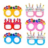 Gadpiparty 24St schnapsgläser Make-up-Brille Geburtstagsparty-Brille Brillen aus Papier Cosplay-Party-Brille lustige Brille Partybrille Sonnenbrille Kleidung Baby Karik
