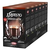 ESPRESTO Kakaokapseln | Chocolatte | Intensität 9/12 | kompatibel mit K-fee – your system | fairtrade-zertifzierte Kakaobohnen | 96 Kap