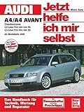 Audi A4 / A4 Avant ab Modelljahr 2000: Dieselmotoren // Repron der 1. Auflage 2002: Diesel-Motoren 1,9 l TDI (100/130 PS); 2,5 l TDI (155/180 PS) (Jetzt helfe ich mir selbst)